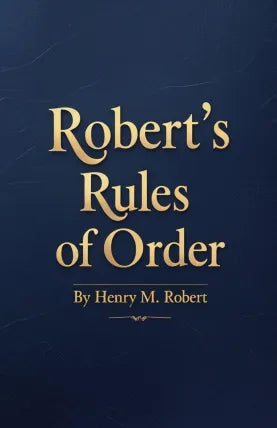 Robert's Rules of Order