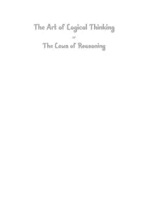 The Art of Logical Thinking (Illustrated)