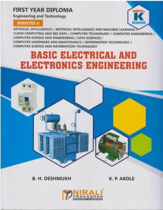 BASIC ELECTRICAL AND ELECTRONICS ENGINEERING (First Year Diploma Course In Chemical Engineering - Semester - 2) (312302) (AI/AN/BD/CM/CO/CW/DS/HA/IF/IH)