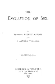The Evolution of Sex