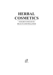 HERBAL COSMETICS NATURE'S TOUCH TO BEAUTY AND WELLNESS