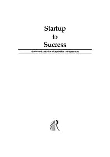 STARTUP TO SUCCESS: THE WEALTH CREATION