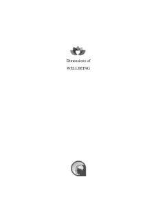 DIMENSIONS OF WELLBEING