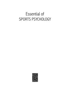 ESSENTIAL OF SPORTS PSYCHOLOGY