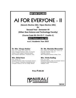 AI FOR EVERYONE 2 for Second Year BSc Semester 4 | Dr. Mrs. Vinaya Keskar | Nirali Prakashan