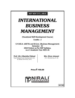 INTERNATIONAL BUSINESS MANAGEMENT for BBA Semester 4 | Prof. Dr. Manisha Paliwal | Nirali Prakashan
