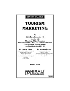 TOURISM MARKETING for SY BCom Semester 4 | Dr. Ganesh R. Patare | Nirali Prakashan