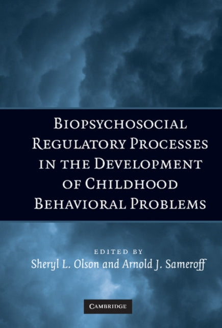 Biopsychosocial Regulatory Processes in the Development of Childhood Behavioral Problems