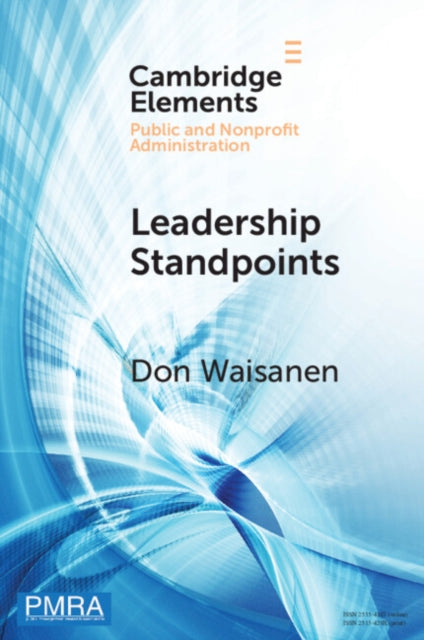 Elements in Public and Nonprofit Administration