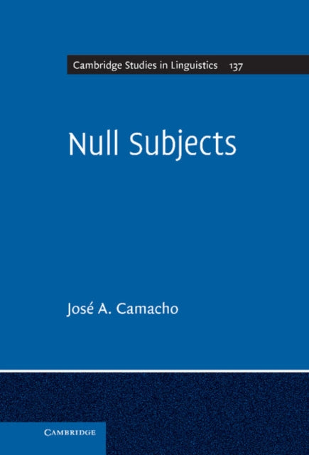 Cambridge Studies in Linguistics
