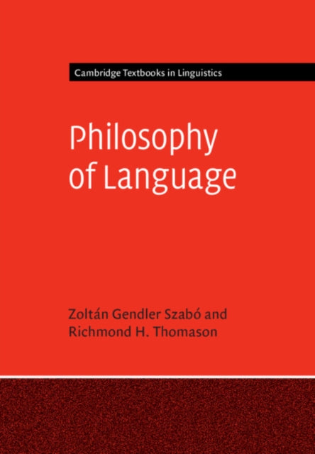 Cambridge Textbooks in Linguistics