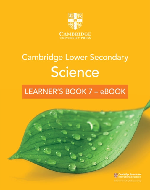Cambridge Lower Secondary Science
