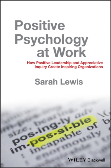 Positive Psychology at Work
