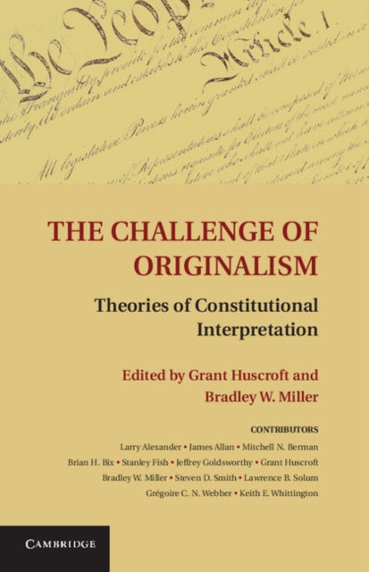 Challenge of Originalism