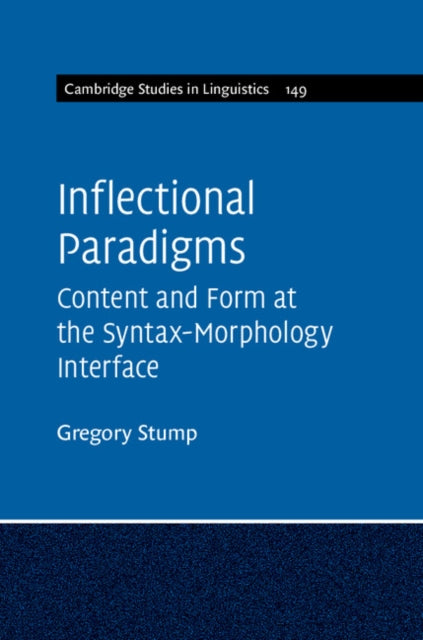 Cambridge Studies in Linguistics