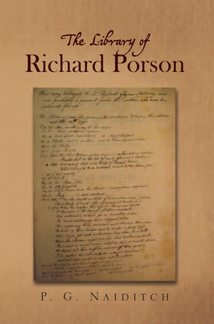 Library of Richard Porson