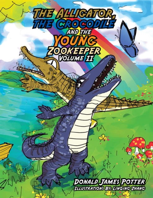 Alligator, the Crocodile and the Young Zookeeper