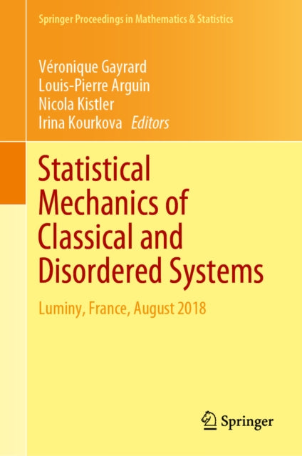 Springer Proceedings in Mathematics & Statistics