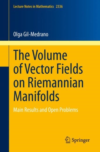 Volume of Vector Fields on Riemannian Manifolds