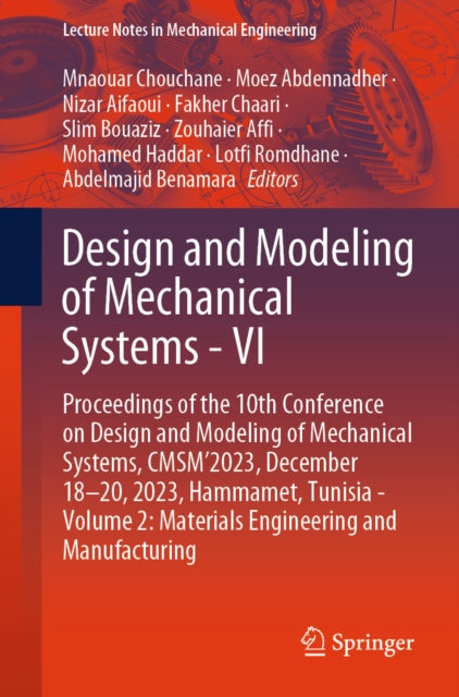 Lecture Notes in Mechanical Engineering