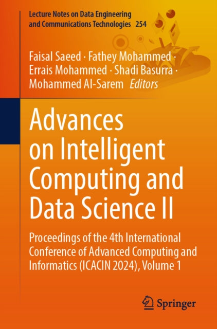Lecture Notes on Data Engineering and Communications Technologies