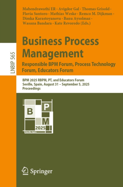 Lecture Notes in Business Information Processing