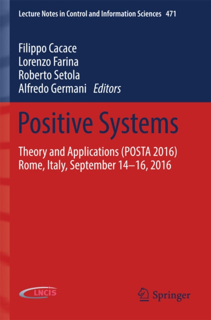 Lecture Notes in Control and Information Sciences