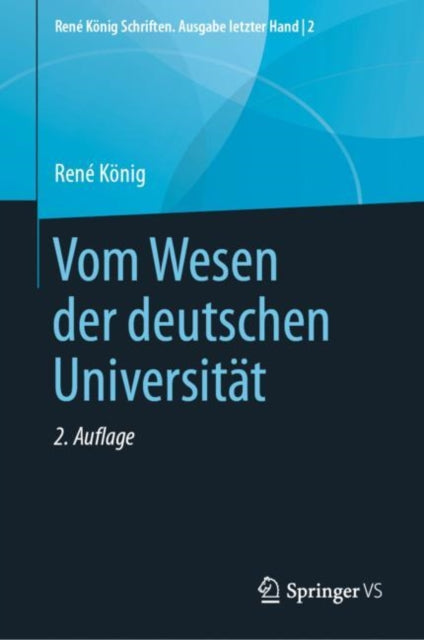 René König Schriften. Ausgabe letzter Hand