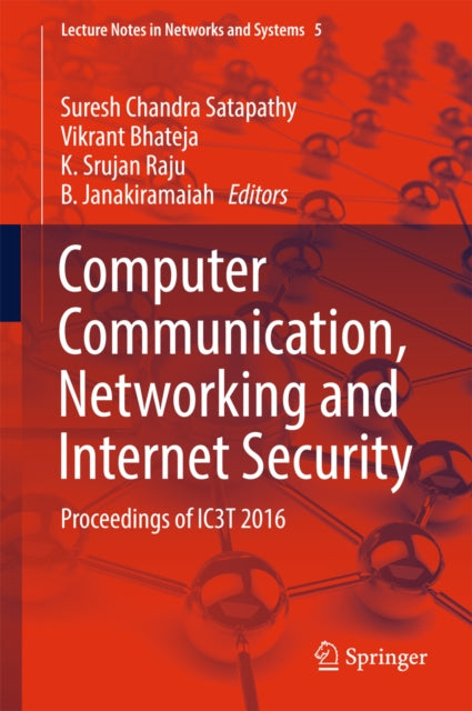 Lecture Notes in Networks and Systems
