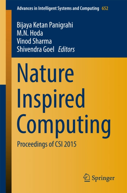 Advances in Intelligent Systems and Computing