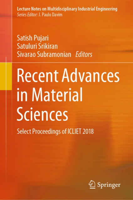 Recent Advances in Material Sciences