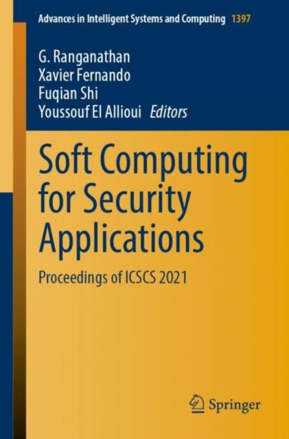 Advances in Intelligent Systems and Computing