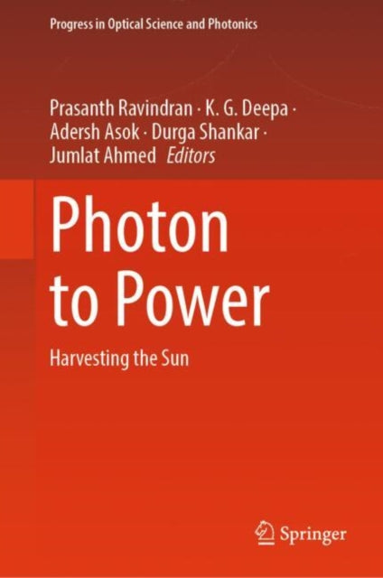 Progress in Optical Science and Photonics