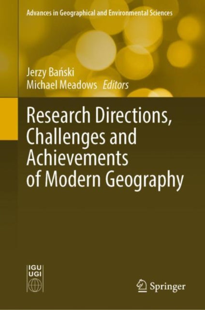 Advances in Geographical and Environmental Sciences