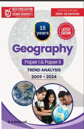 IAS Mains Geography - Trend Analysis Series  (2009 - 2024)