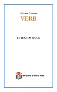 VERB of English Grammar 2 Minute Grammar class verb forms book free