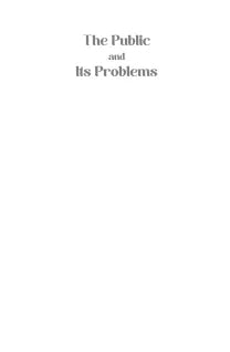 The Public and Its Problems