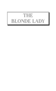 THE BLONDE LADY