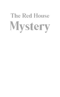 The Red House Mystery