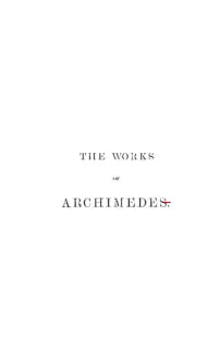 The Works of Archimedes