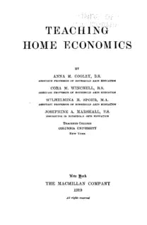 Teaching Home Economics