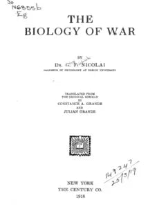 The Biology of War