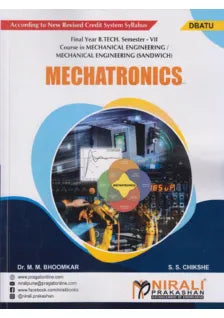 MECHATRONICS (Final Year B. Tech Course In Mechanical Engineering / Mechanical Engineering (Sandwich) - Semester – 7)