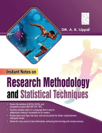 INSTANT NOTES ON RESEARCH METHODOLOGY AND STATISTICAL TECHNIQUES
