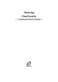 MASTERING CLOUD SECURITY