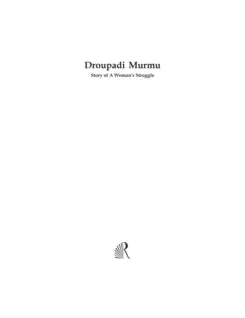 DROUPADI MURMU : STORY OF A WOMAN’S STRUGGLE