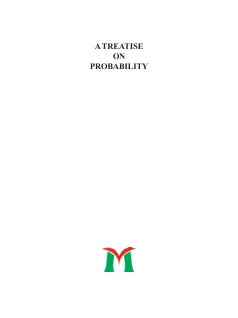 A TRETISE OF PROBABILITY