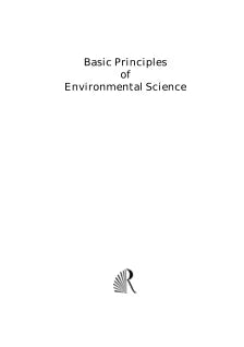BASIC PRINCIPLES OF ENVIRONMENTAL SCIENCE