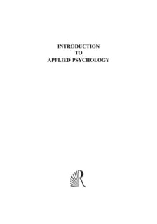 INTRODUCTION TO APPLIED PSYCHOLOGY