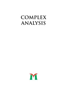 COMPLEX ANALYSIS